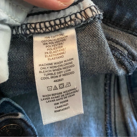 Loft Outlet Legging Jeans sz 14 - Picture 6 of 7